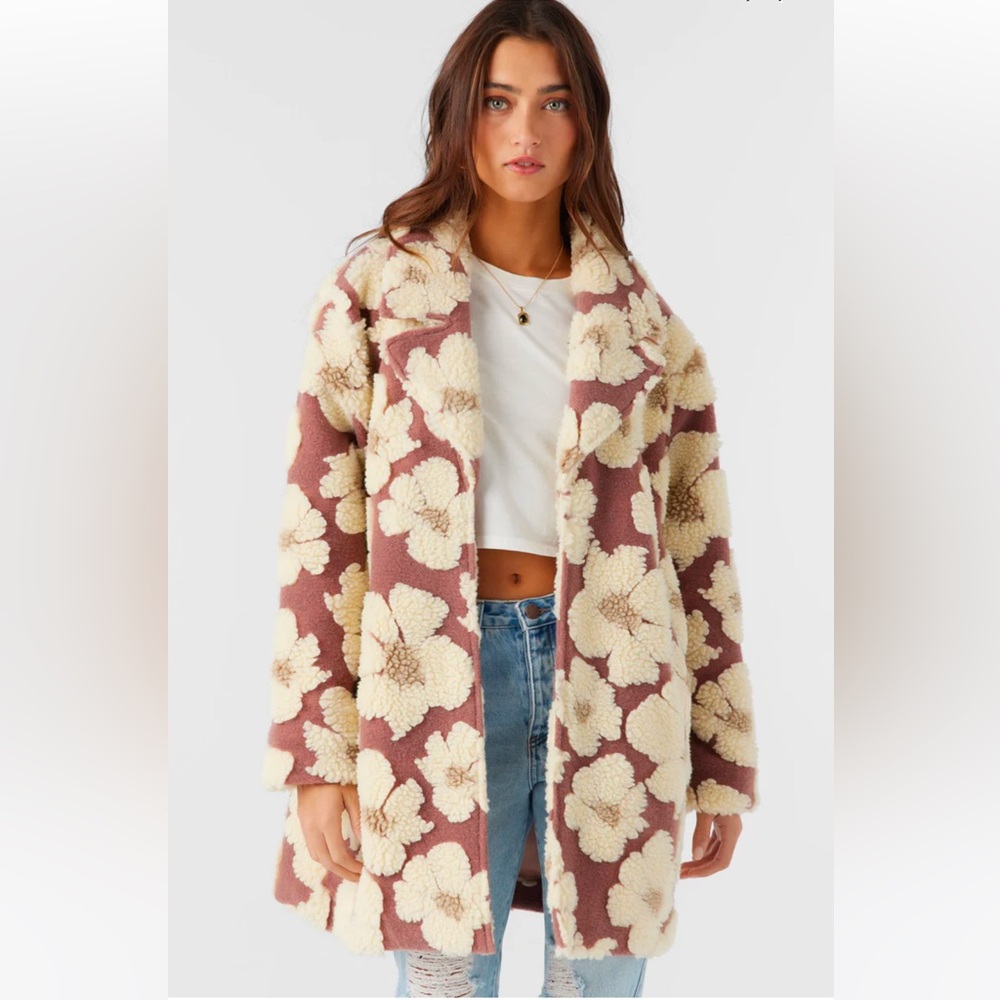 O’Neill - HARPER HIGH PILE FLORAL JACKET